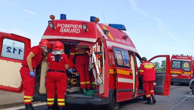 Accident pe DN1 intre Avrig si Fagaras 2 raniti