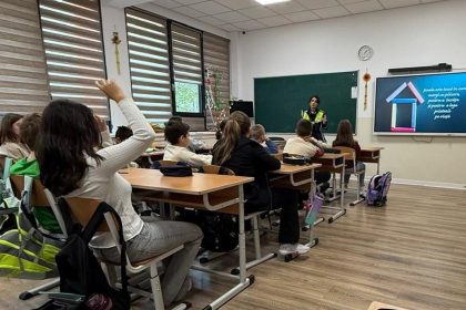 Actiune de prevenire a politistilor din Sibiu