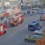 Alert in Valea Aurie incendiu la subsolul unui bloc