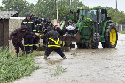 Alerte pe raurile din judetul Sibiu Cod galben inundatii