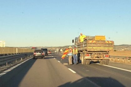 Ambuteiaje posibile pe A1 Sibiu si Salistte soferii sfatuiti sa circule cu prudenta