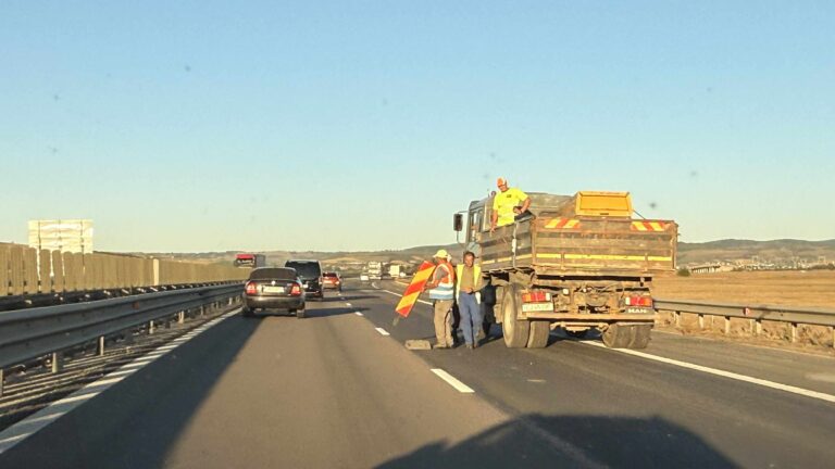 Ambuteiaje posibile pe A1 Sibiu si Salistte soferii sfatuiti sa circule cu prudenta