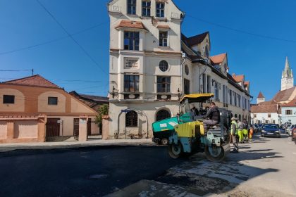 Asfaltare finalizata pe strada Mihail Kogalniceanu Medias