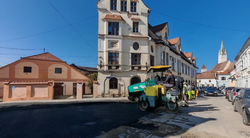 Asfaltare finalizata pe strada Mihail Kogalniceanu Medias