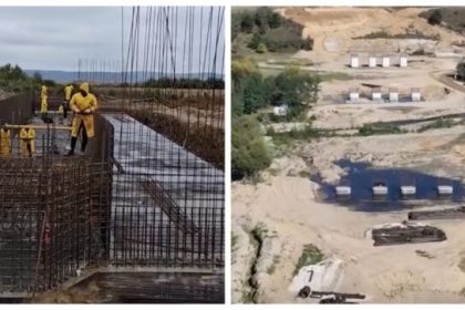 Autostrada Sibiu Fagaras lucrarile avanseaza rapid