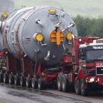 Circulatie restrictionata in Sibiul transporte agabaritic de 126 tone