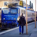 Cum circula trenurile in noaptea de iarna