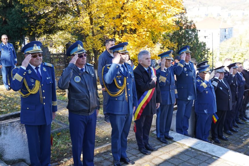 Depuneri de coroane si momente militare la Medias