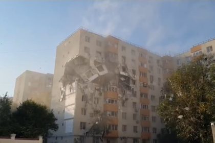 Explozia de la blocul din Capitala a speriat Romania