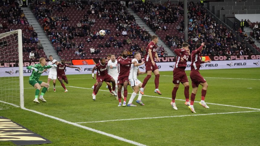 FC Hermannstadt a condus la Cluj dar pierde cu CFR