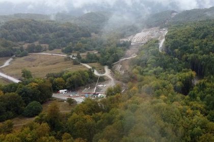 Imagini spectaculoase din Tunelul Poiana cel mai lung de pe A1