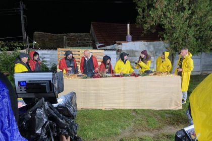 Mocanita de pe Valea Hartibaciului platou pentru Poftiti pe la noi