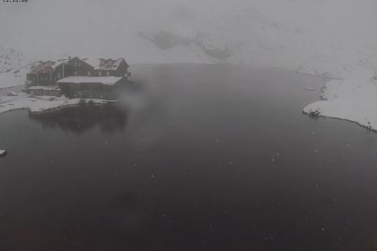 Ninge in continuare la Balea Lac 20 cm zapada