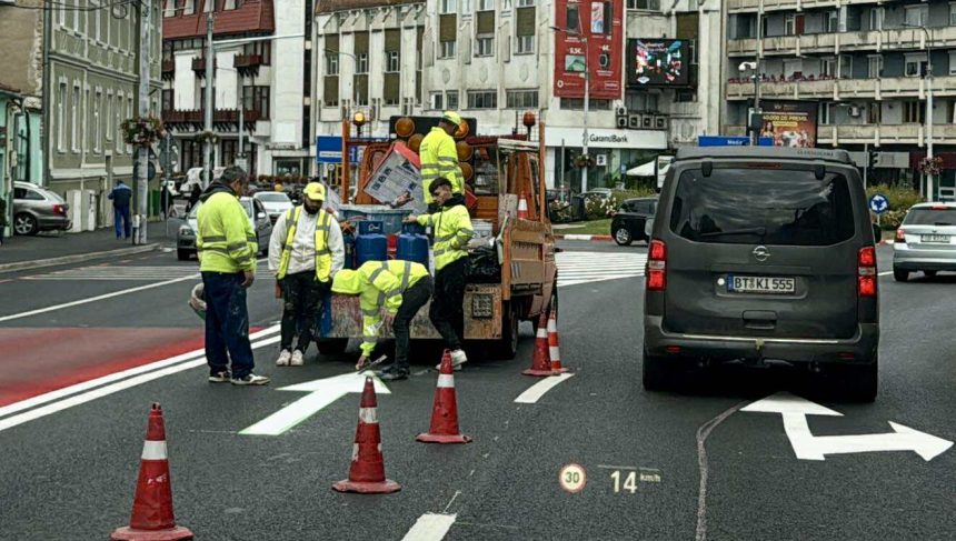 Noi lucrari in Sibiu restrictii de trafic in 8 zone