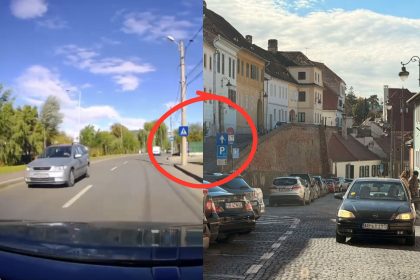 Pericol pe strazile Sibiului soferi circuland interzis