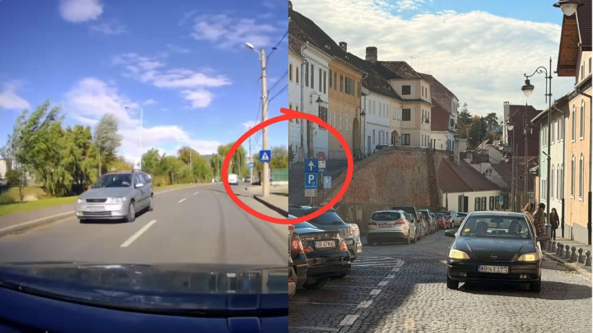 Pericol pe strazile Sibiului soferi circuland interzis