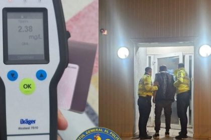 Plutea pe autostrada sofer cu 3 47 g l alcool