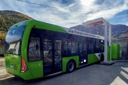 Premiera la Sadu Doua autobuze electrice pentru locuitori