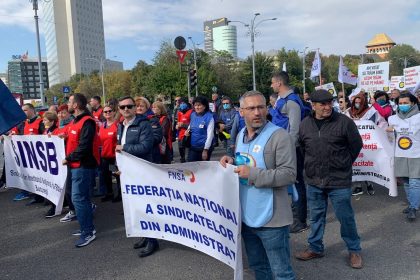 Proteste miercuri in Bucuresti Sindicalistii protesteaza