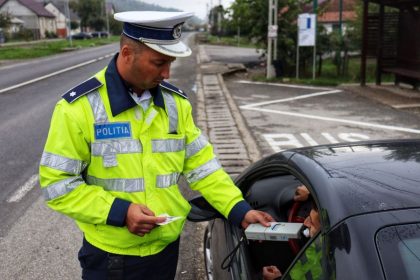 Record la etilotest sofer din Sibiu cu 1 19 alcool