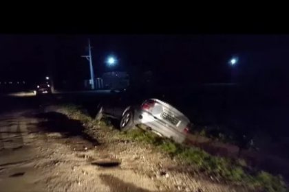 Sofer fara permis a fugit de politie si a ajuns in sant