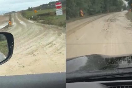 Sofers nemultumiti de noroiul de pe sosea