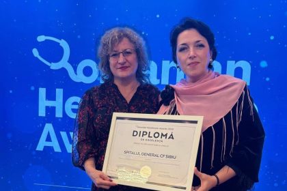 Spitalul CFR Sibiu premiat la Romanian Healthcare Awards