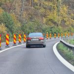 Trafic pe Valea Oltului blocat de un santier
