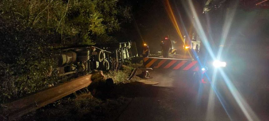 trafic oprit intre talmaciu si turnu rosu dezvolt pe dj 105g