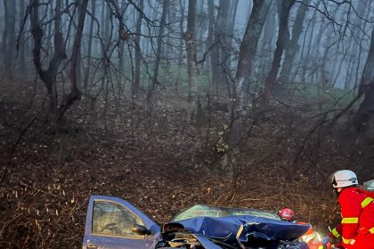 Accident grav cu 3 raniti langa Slimnic femeie spitalizata