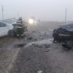 Accident grav pe DN 14 microbuz distrus 3 raniti