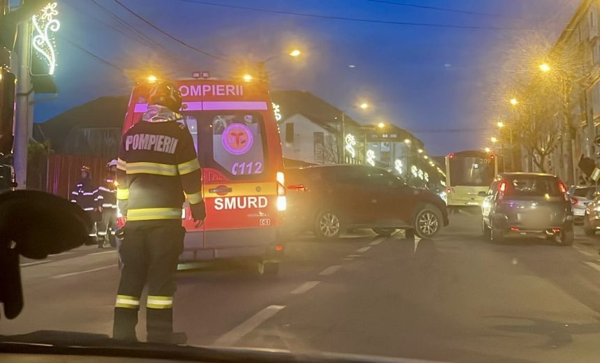 Accident in Sibiu fetita de 7 ani ranita