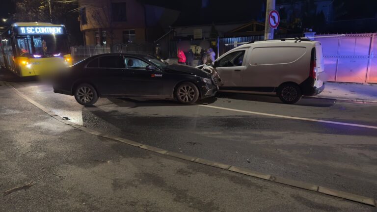 Accident pe strada Luptei din Sibiu adolescenta ranita