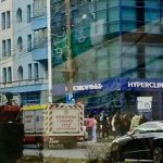 Alert la policlinica din Sibiu alarm incendiu activat