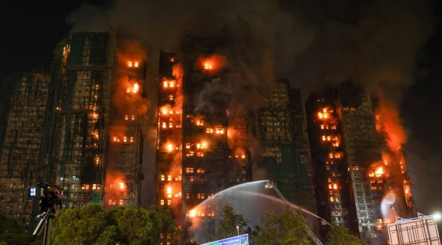 Bilan provizoriu al incendiului din Hong Kong 55 decese 279 disparuti