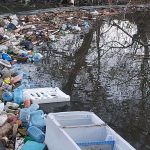 Cibinul sufocat de gunoaie platforma plina