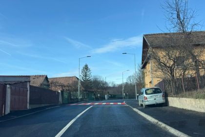 Circulatia pe strada Sibiului din Cisnadie dupa lucrari