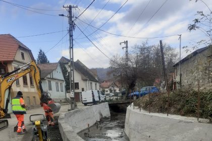 Cisnadiora si a refacut malurile dupa inundatii