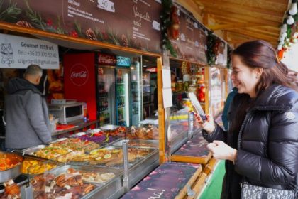 Costul mesei la Targul de Craciun din Sibiu