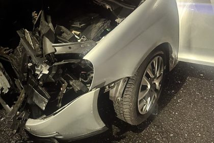 Cursa nebuna in Sibiu sofer beat fara permis a lovit 3 masini