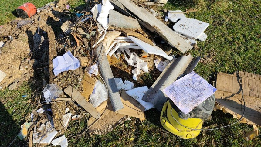 Dezastru ecologic la Avrig amenzi date de poliisti