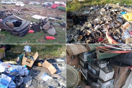 Focar de infectie la Rusciori Garda de mediu a ridicat deseuri