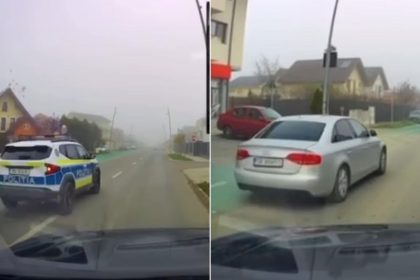 Fost polist urmarit de politie la Selimbr