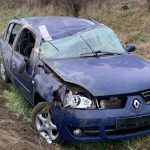 Impact puternic pe DN1 la iesirea din Cristian