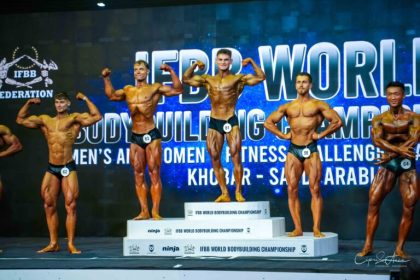 Inca un aur pentru Sibiu Robert Fratila campion mondial la culturism