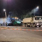 Lucrari nocturne in doua sensuri giratorii din Sibiu