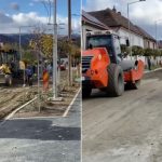 Lucrarile pe strada principala din Cisnadie aproape gata