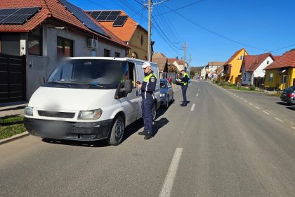 Masina cu numere false prinsa in trafic la Sibiu