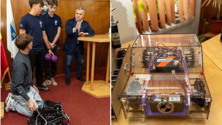 Mediashul pariaza pe inovat ie sprijin pentru robotica