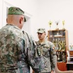 Moment emoionant la Scoala Militara din Sibiu cel mai tanar elev a depus juramantul de ziua lui